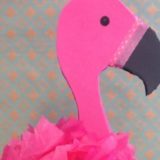 Bricolage flamant rose