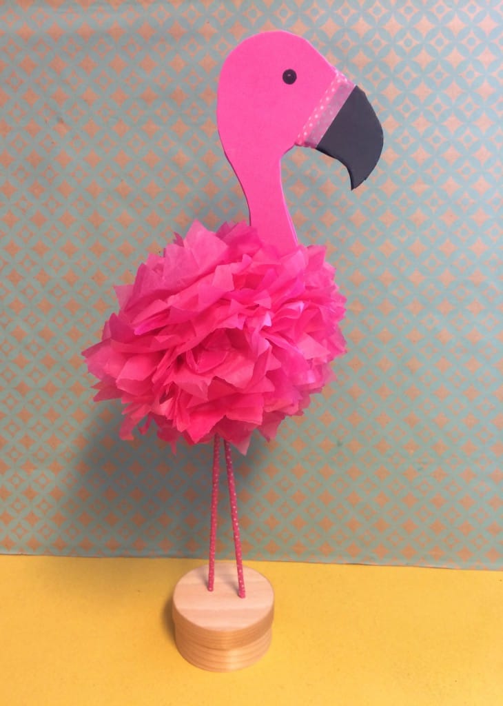 diy flamingo