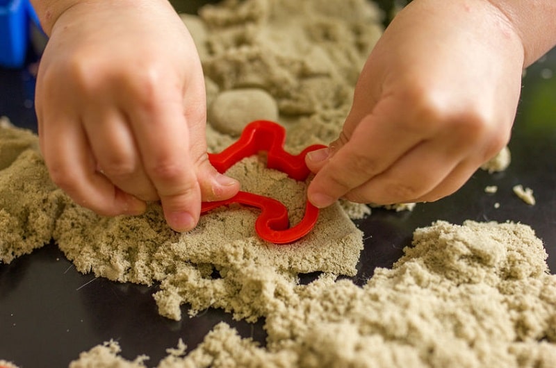 La recette du sable magique