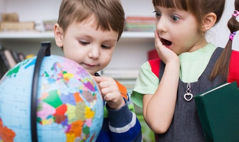 Activité géographie maternelle