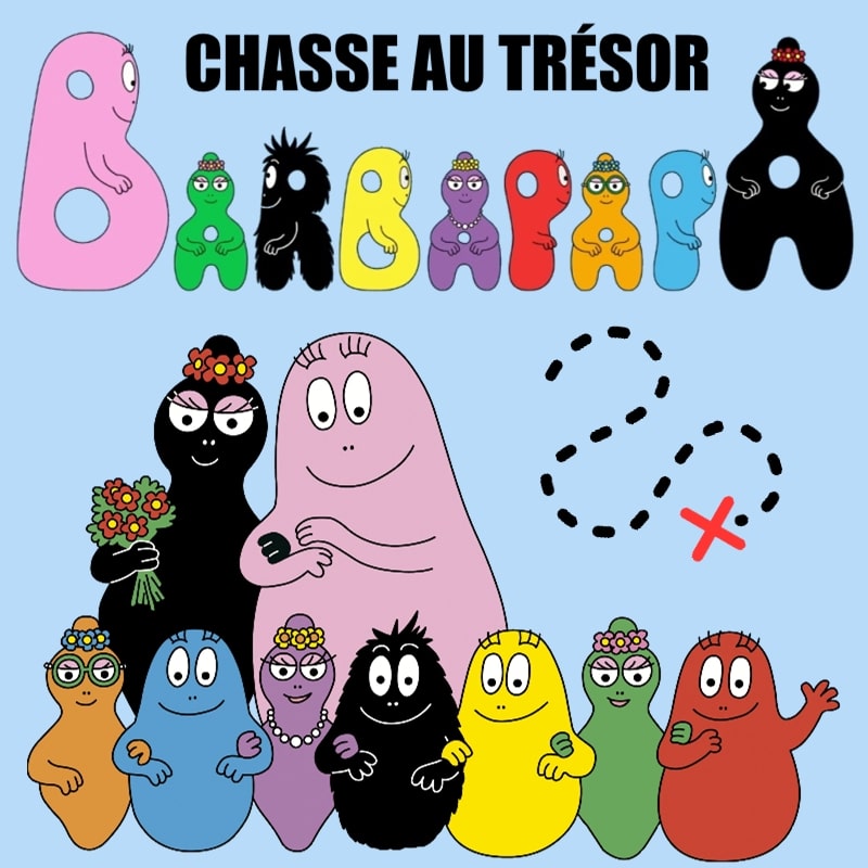 chasse au trésor barbapapa