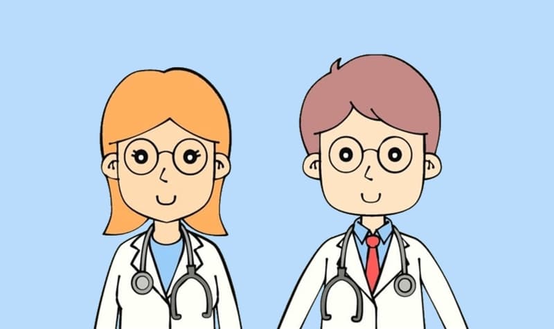 Coloriage docteur / médecin : 50 dessins à imprimer