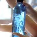 Méduse dans une bouteille