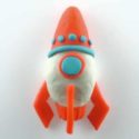 Fusée en pâte à modeler