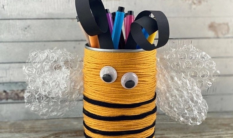 DIY : Pots à crayons et boites Minions • Fêtes vous même