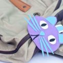 Fabriquer une étiquette de cartable en papier mousse