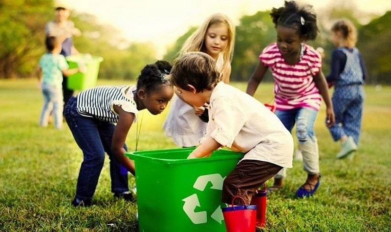 Jeux sur l'écologie et le recyclage