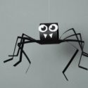 Comment faire une araignée en papier : un modèle facile