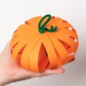 Comment faire une citrouille en papier : un bricolage facile