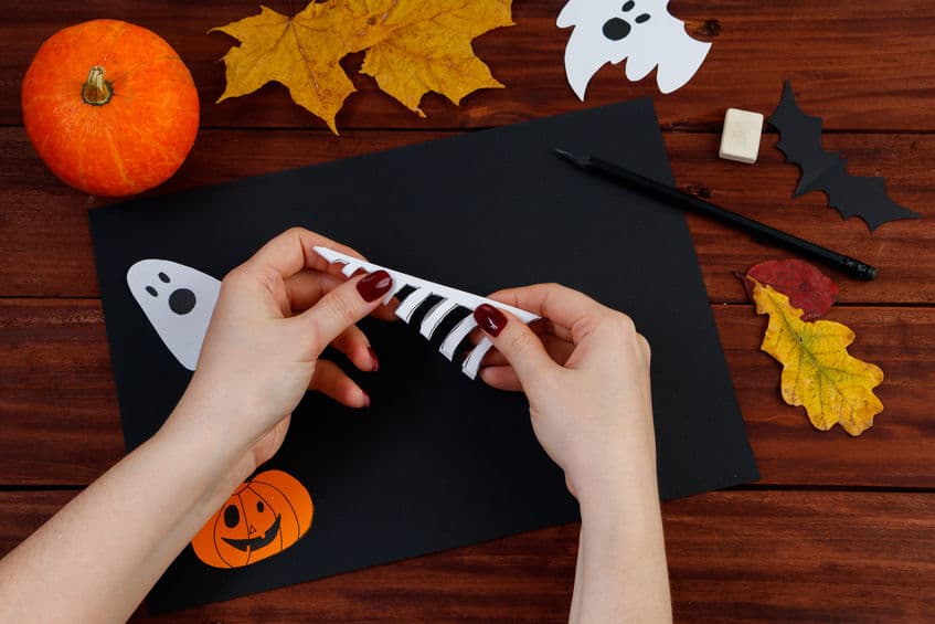 bricolage papier pour halloween