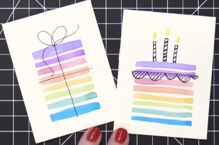 Idées de cartes d'anniversaire à fabriquer : 6 modèles faciles