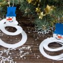 Décoration en papier facile pour le sapin de Noël : bricolage