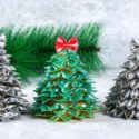 Sapin de Noël avec des pâtes