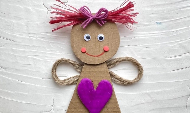 Bricolage en carton pour la Saint Valentin