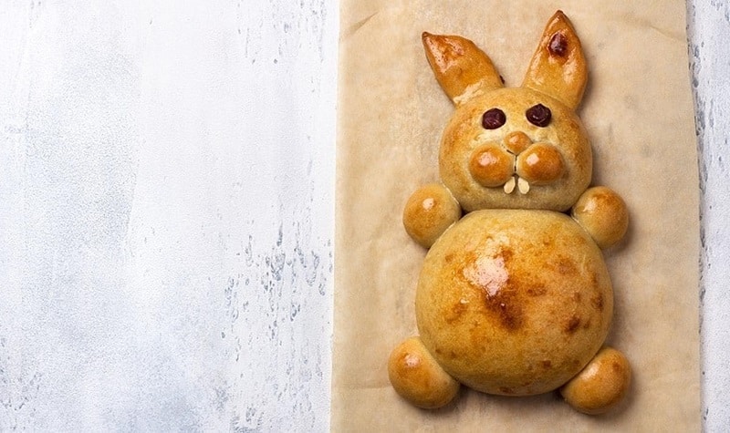 Lapin en pâte à sel