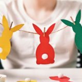 Guirlande de Pâques en papier