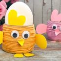 Fabriquer une poule de Pâques