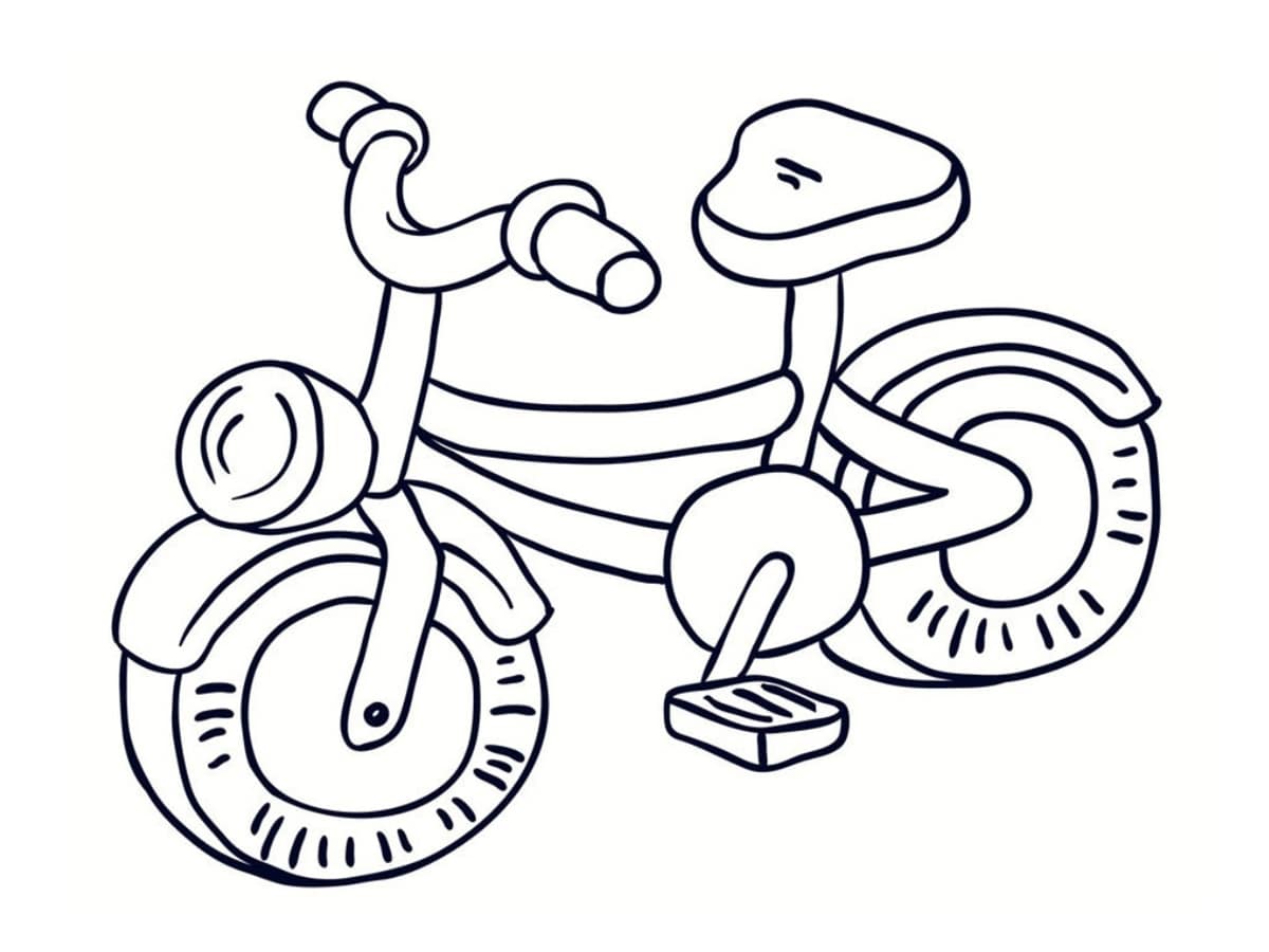 Coloriage vélo  30 dessins à imprimer gratuitement