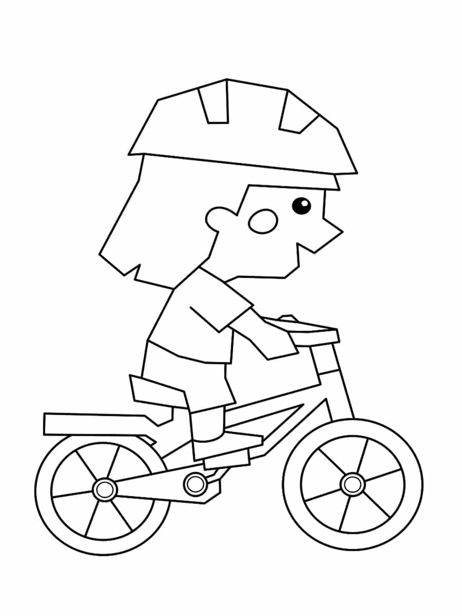 Coloriage vélo  30 dessins à imprimer