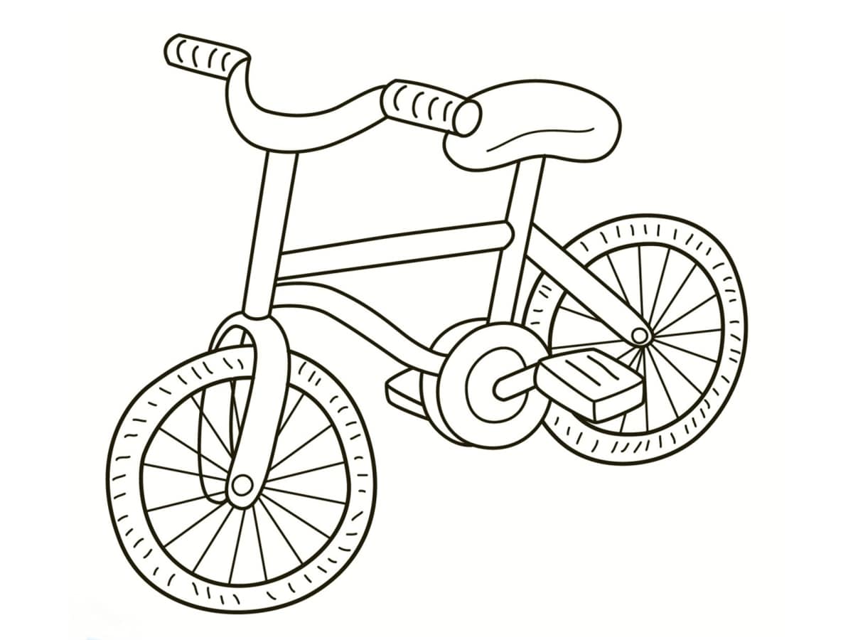 Coloriage vélo  30 dessins à imprimer