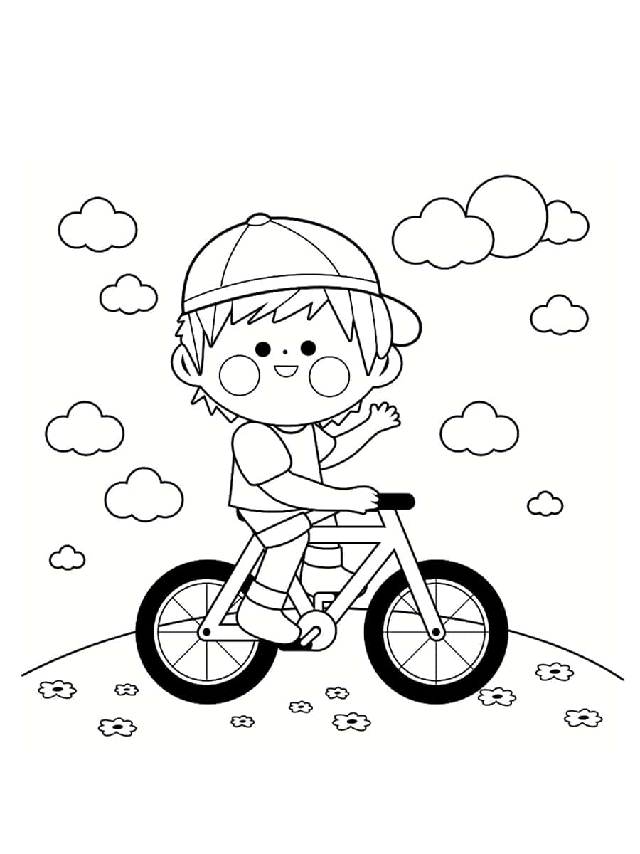 dessin vélo