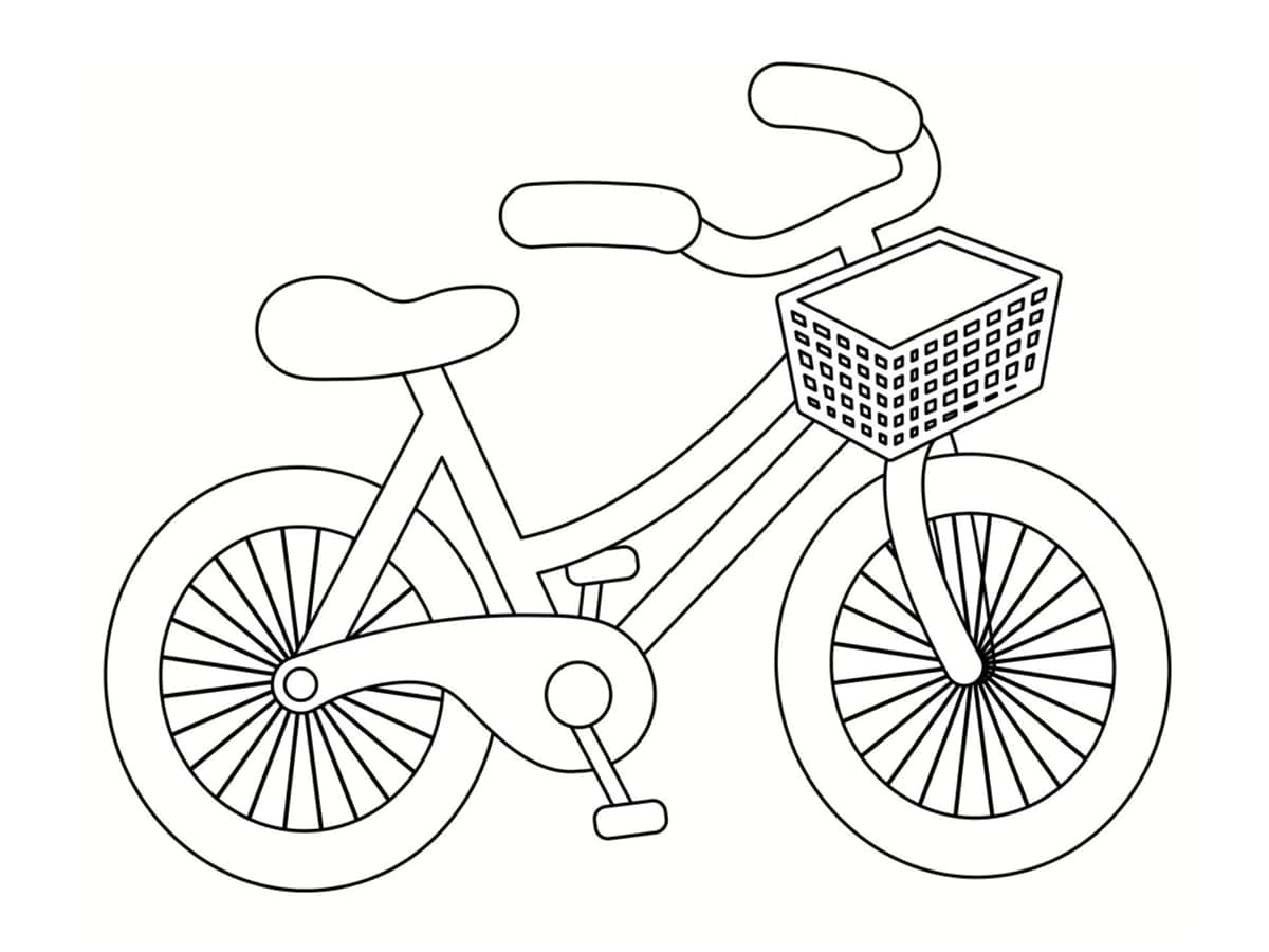 Image d'un dessin de vélo