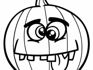 coloriage citrouille halloween