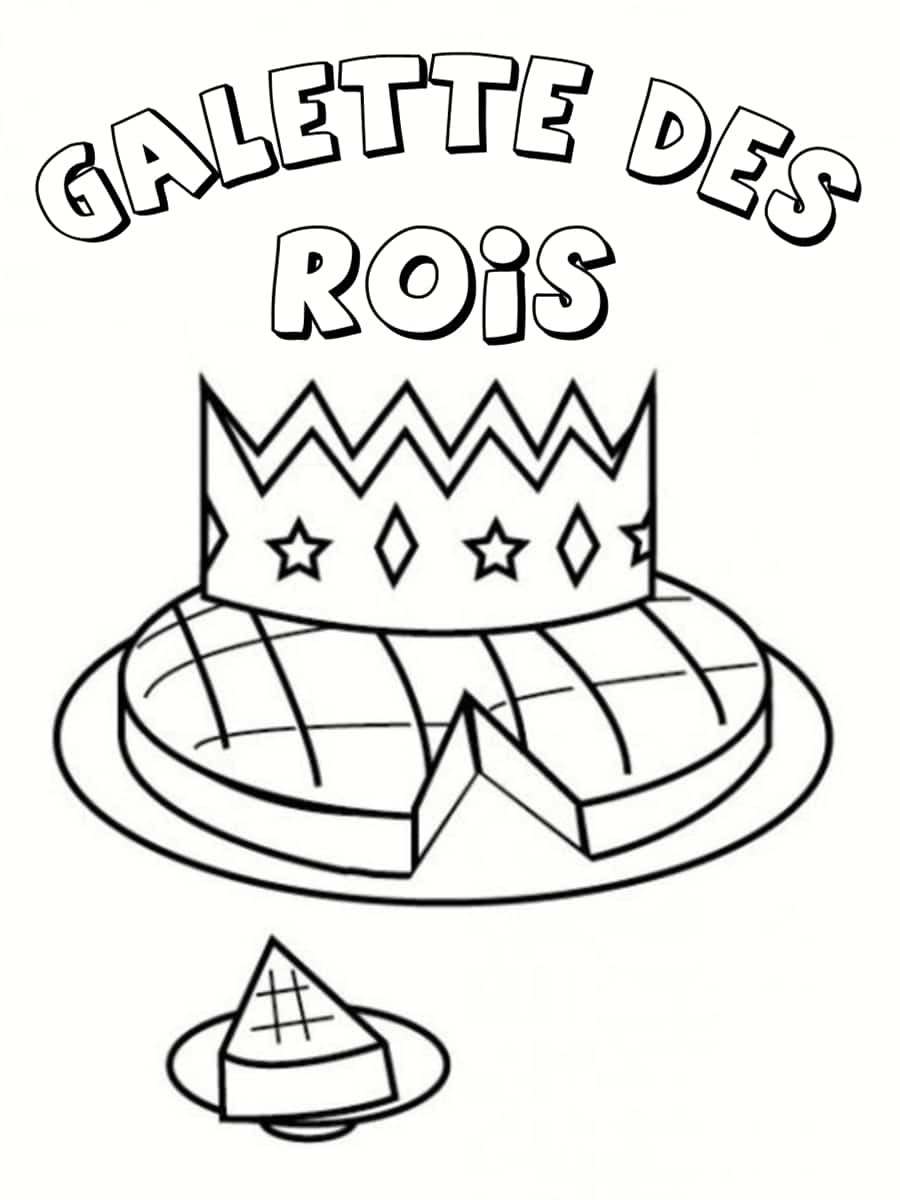 Coloriage Galette Des Rois Maternelle / Fiches Numeration Maternelle