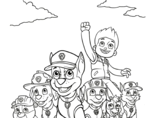 coloriage pat patrouille