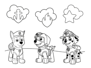 coloriage pat patrouille