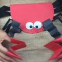 Bricolage crabe : un crabe en papier facile et amusant