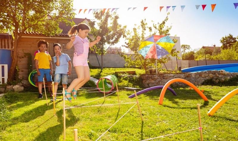 Comment fabriquer des jeux de jardin pour enfants