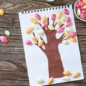 Bricolage avec des graines de citrouille : l’arbre d’automne