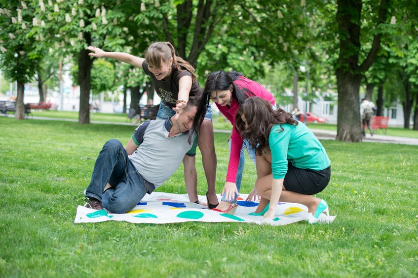 Twister Géant - Jeu de société d'adresse Rigolo - Version française