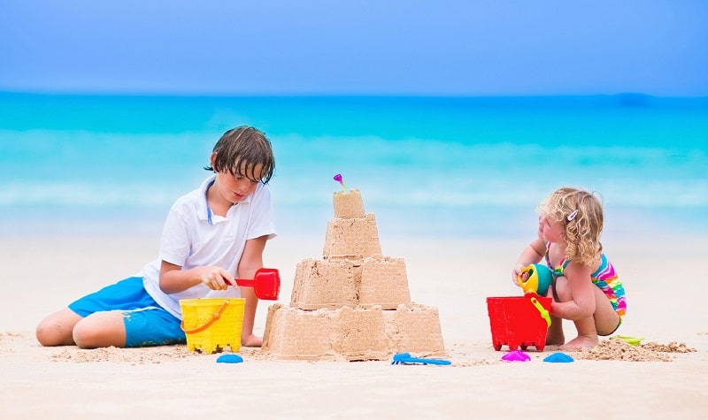 activités et jeux de plage