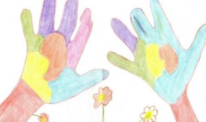 idée cadeau maman mains dessin