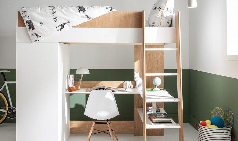 chambre enfant lit mezzanine