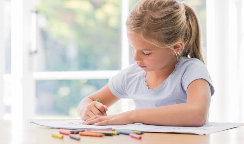 coloriage bénéfices enfant