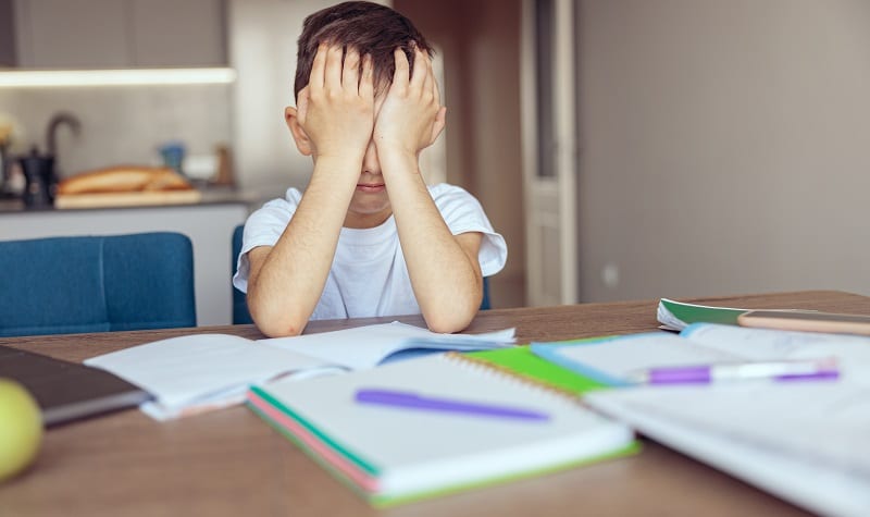 Enfant en difficulté scolaire