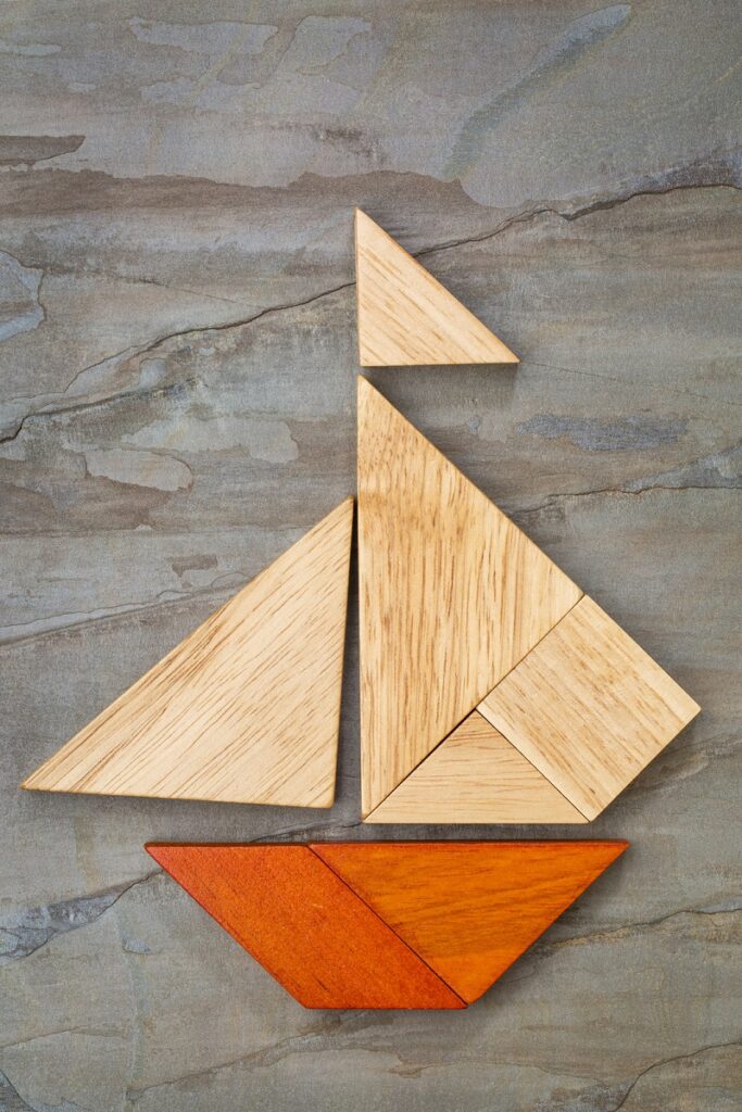 tangram bateau
