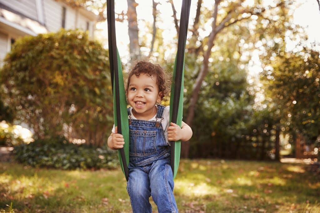 balançoire enfant