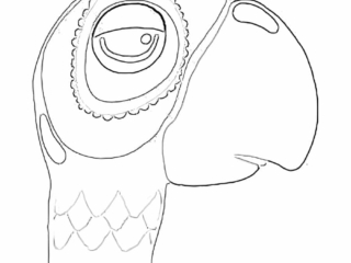 bdfgdd dessin parapluie perroquet mary poppins