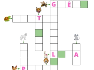 livret activités animaux (3) mots fléchés animaux 6-8 ans