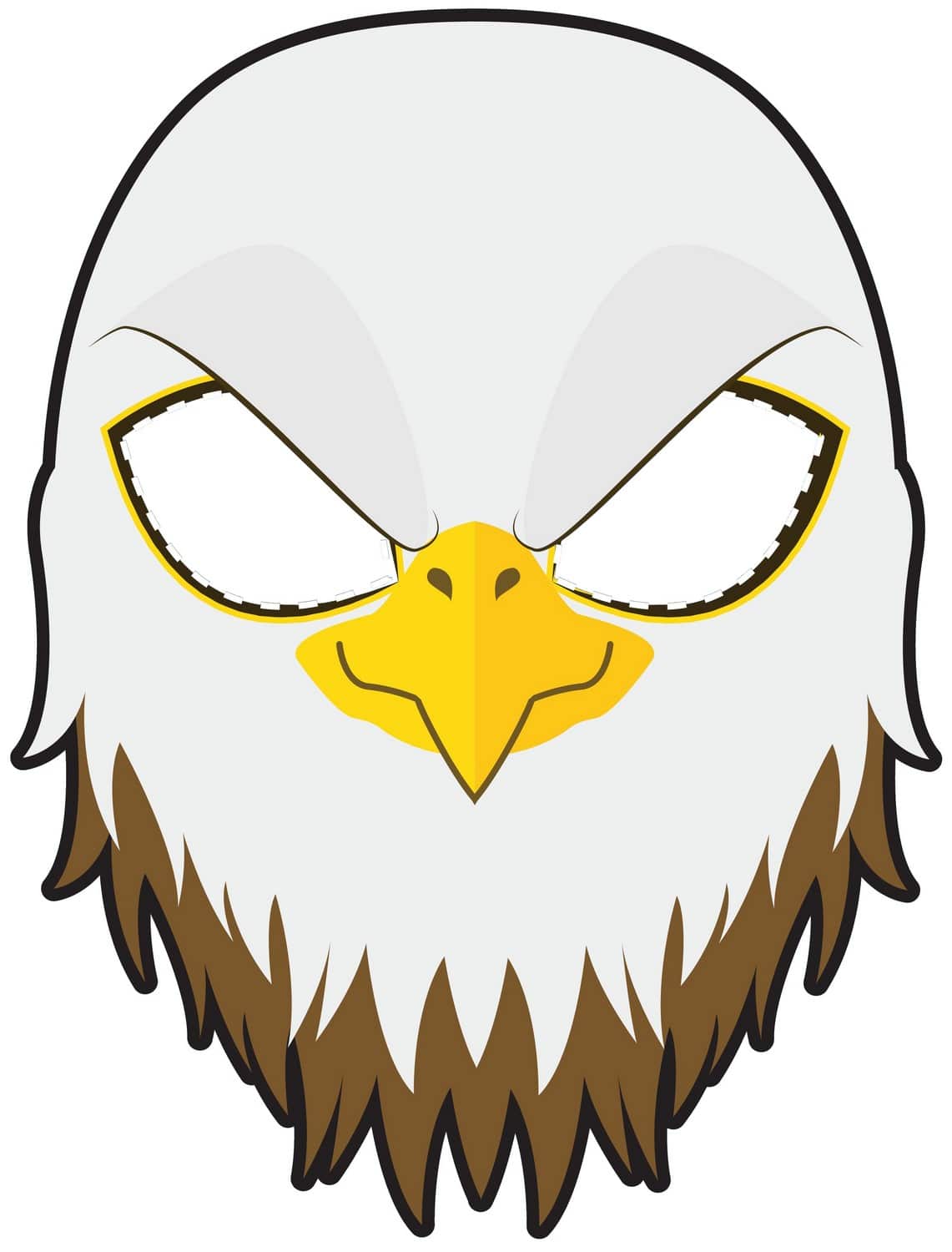 masque aigle