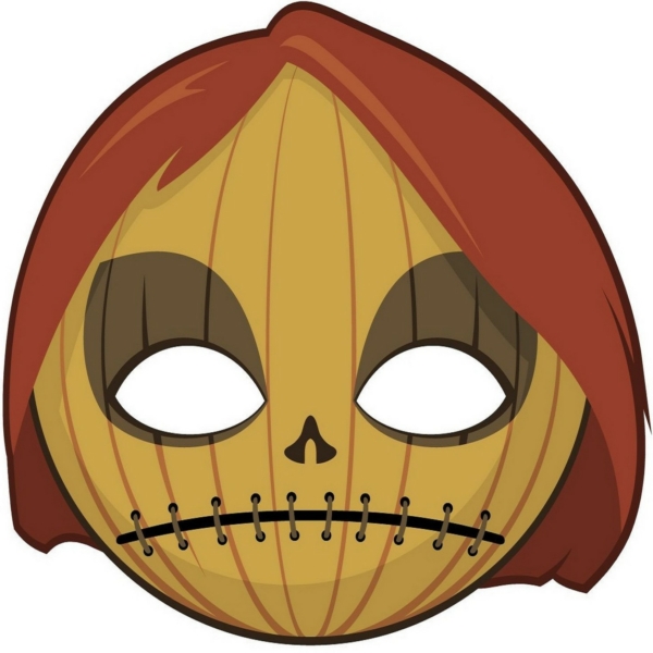 masque d&#039;halloween à imprimer