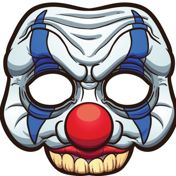 masque clown halloween