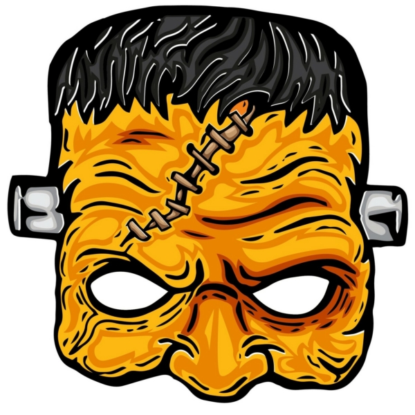 masque d&#039;halloween qui fait peur