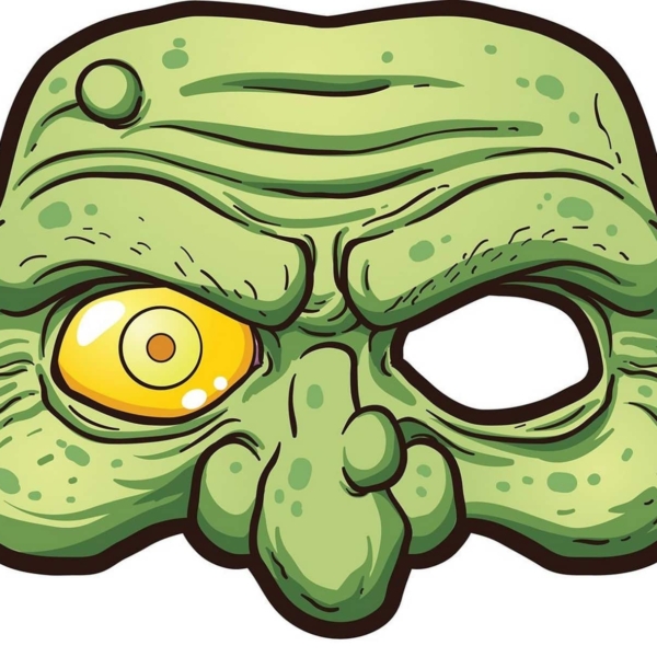 masque d&#039;halloween qui fait peur