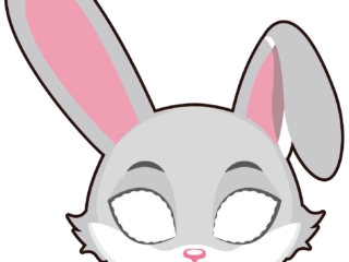 masque lapin masque lapin à imprimer