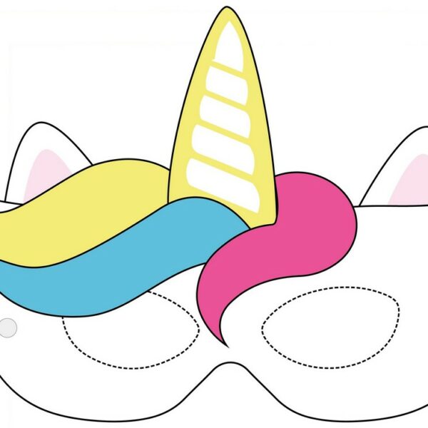 masque licorne gratuit